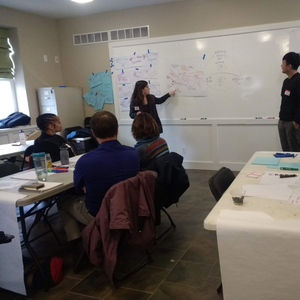 Community partners build system dynamics models to explore campus/community partnerships