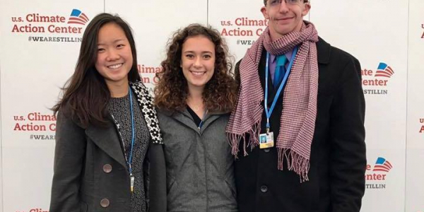 students at Climate Action Center