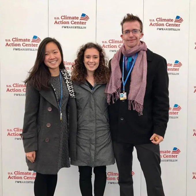 students at Climate Action Center